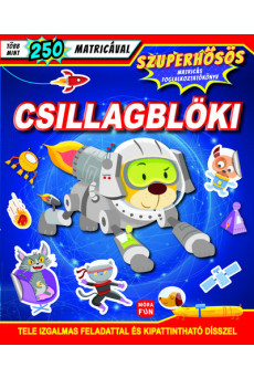Csillagblöki - Szuperhősös matricás foglalkoztatókönyv