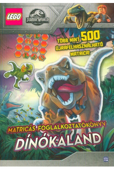 LEGO: Jurassic World – Dínókaland /Matricás foglalkoztatókönyv