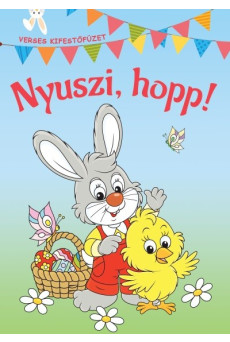 Nyuszi, hopp! - Verses kifestőfüzet §H