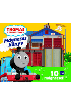 Thomas a gőzmozdony: Mágneses könyv - 10 mágnesfigurával