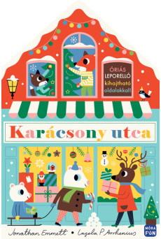 Karácsony utca - Óriás leporelló kihajtható oldalakkal!