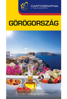 Görögország útikönyv Cartographia, 2023