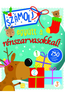 Számolj együtt a rénszarvasokkal - Matricás foglalkoztatókönyv