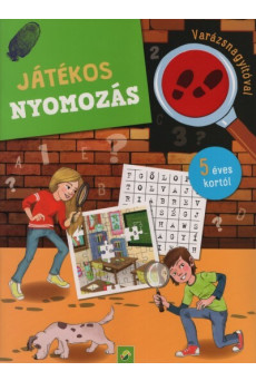 Játékos nyomozás - Varázsnagyítóval - 5 éves kortól
