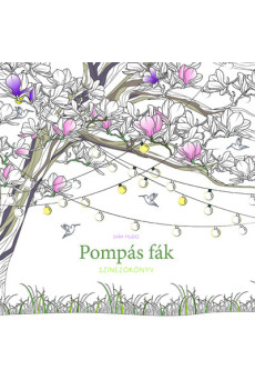 Pompás fák - Színezőkönyv