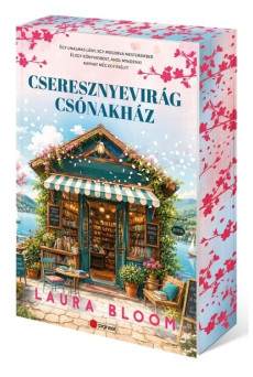 Cseresznyevirág csónakház (éldekorált)