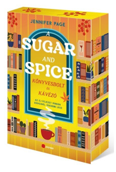 A Sugar and Spice könyvesbolt és kávézó (éldekorált)