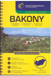 Bakony turistakalauz (1:40 000) /Turistakalauz-sorozat