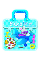 Füles kifestő matricákkal 2. - Repülő