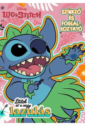 Disney - Stitch és a nagy lazulás - színező és foglalkoztató