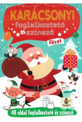 Karácsonyi foglalkoztató és színező füzet §K
