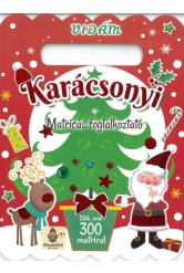 Vidám karácsonyi matricás foglalkoztató §K